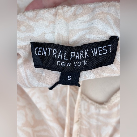 CENTRAL PARK WEST BABYDOLL HALTER NUDE LACE DRESS SIZE SMALL - Picture 10 of 12